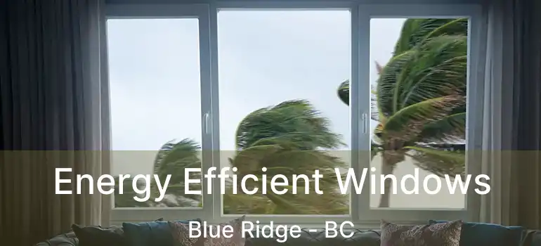  Energy Efficient Windows Blue Ridge - BC