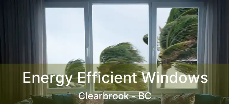  Energy Efficient Windows Clearbrook - BC