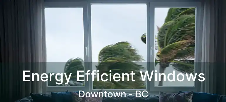  Energy Efficient Windows Downtown - BC