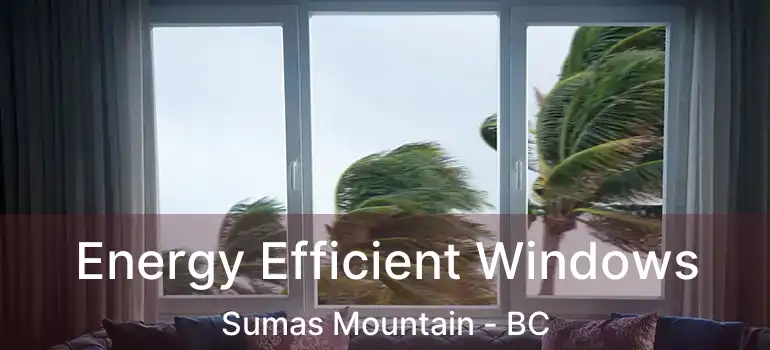  Energy Efficient Windows Sumas Mountain - BC
