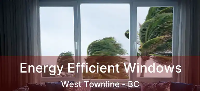  Energy Efficient Windows West Townline - BC