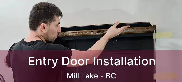  Entry Door Installation Mill Lake - BC