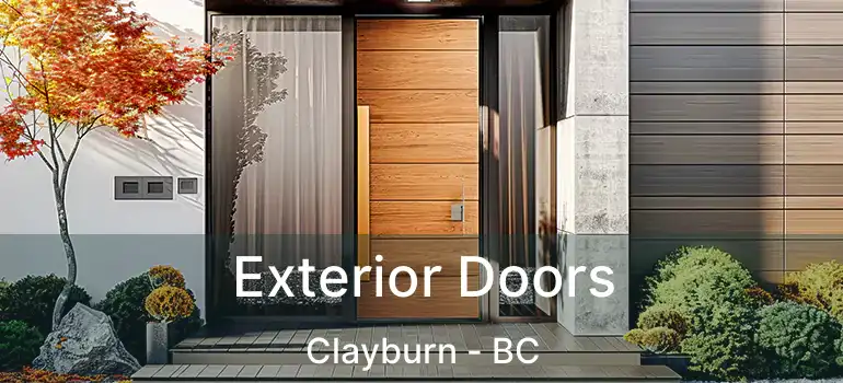  Exterior Doors Clayburn - BC