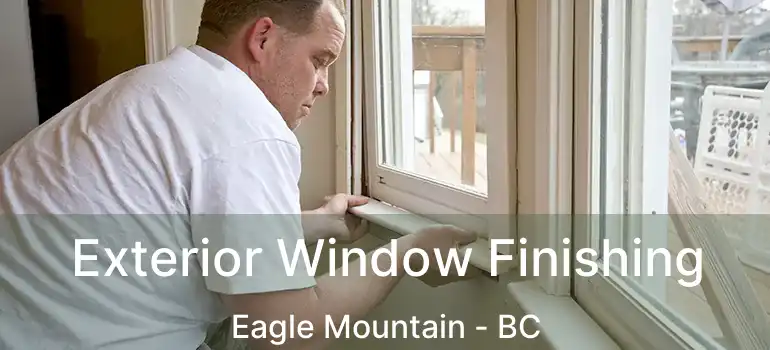  Exterior Window Finishing Eagle Mountain - BC