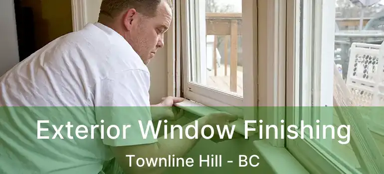  Exterior Window Finishing Townline Hill - BC