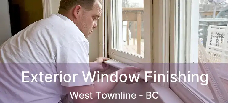  Exterior Window Finishing West Townline - BC