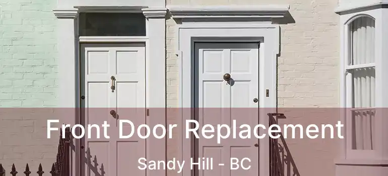  Front Door Replacement Sandy Hill - BC