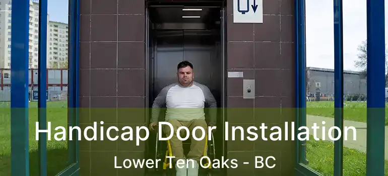  Handicap Door Installation Lower Ten Oaks - BC