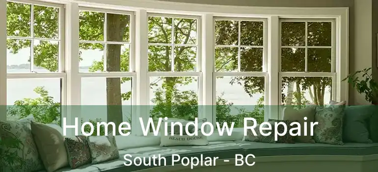  Home Window Repair South Poplar - BC
