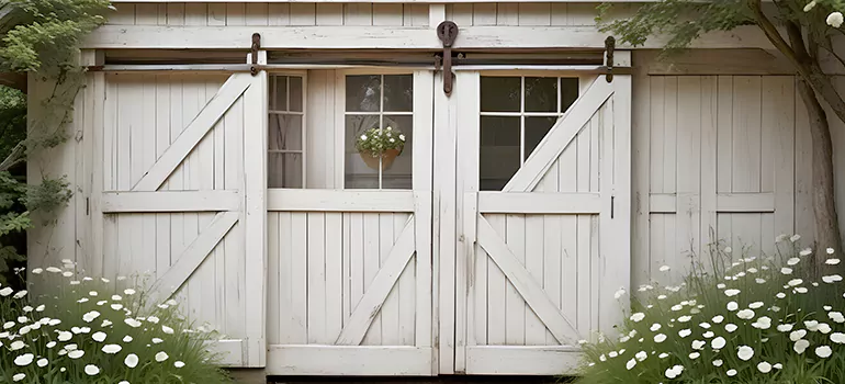 Rear Barn Door Repair in Abbotsford, BC