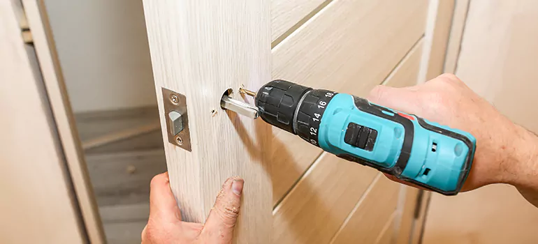 Old Door Knob Repair in Abbotsford, British Columbia