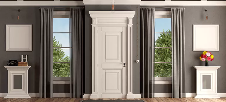 Removable Center Door Mullion in Abbotsford, British Columbia