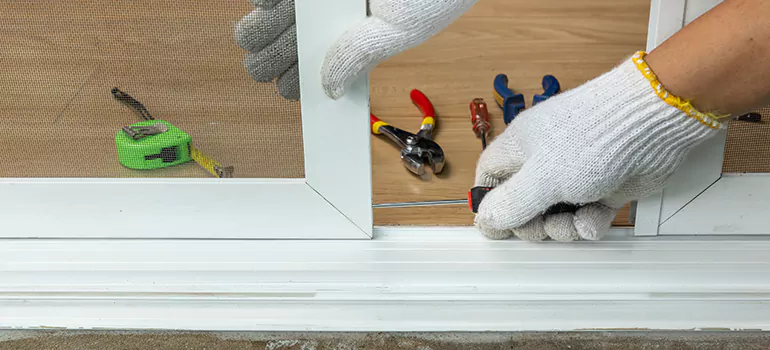 Installing Garage Door Rails in McMillan, BC