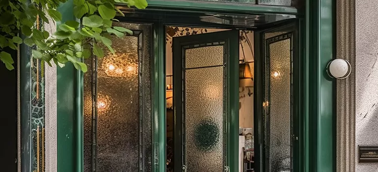 Frosted Pantry Door in Abbotsford, British Columbia