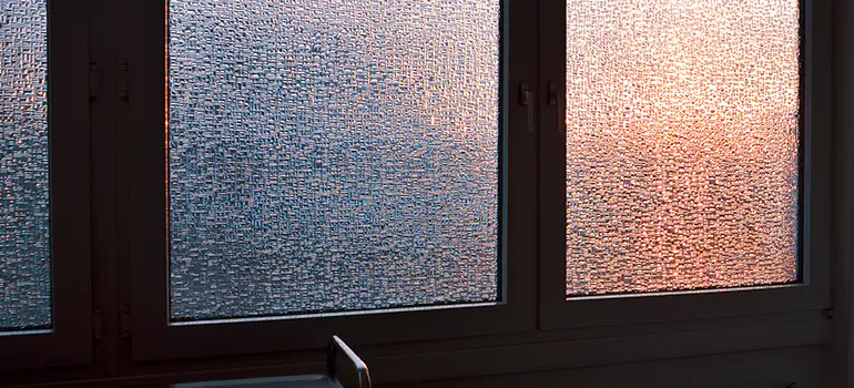 Frosted Glass Window Replacement in Abbotsford, British Columbia