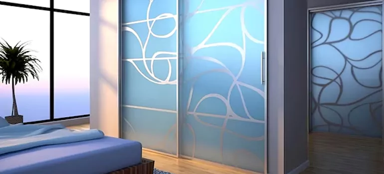 Frosting Glass Cabinet Doors in Abbotsford, BC