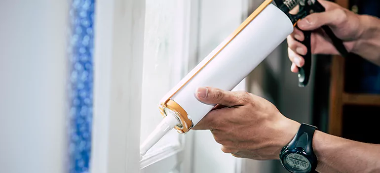 Residential Window Caulking in Abbotsford, British Columbia