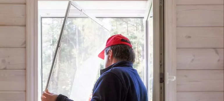 Expandable Window Screen Installation in Abbotsford, British Columbia