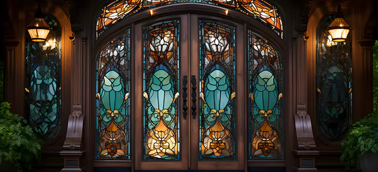 Wrought Iron Storm Door in Abbotsford, BC