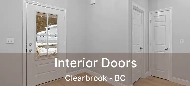  Interior Doors Clearbrook - BC