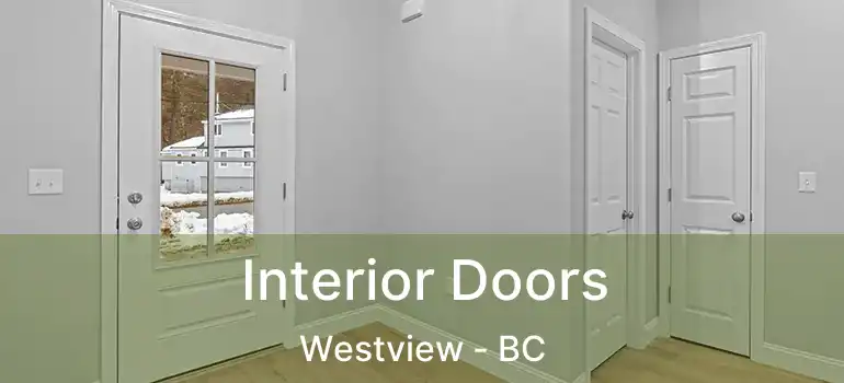  Interior Doors Westview - BC