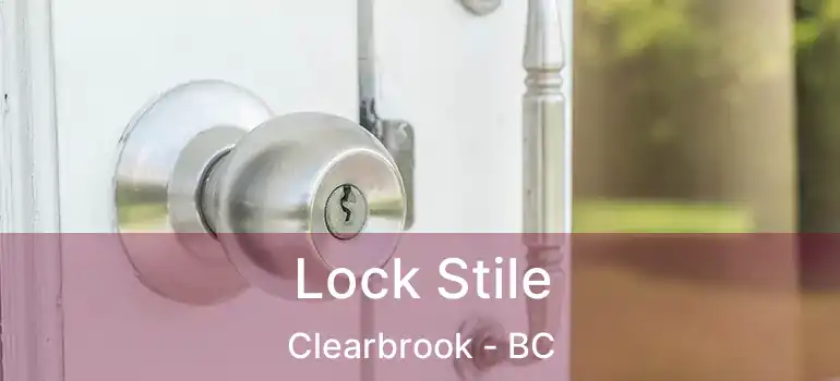  Lock Stile Clearbrook - BC