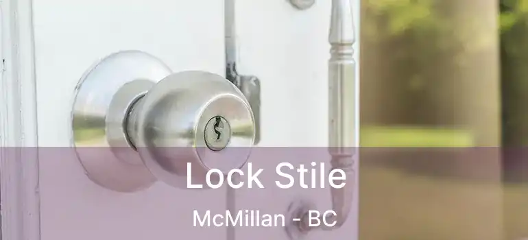  Lock Stile McMillan - BC