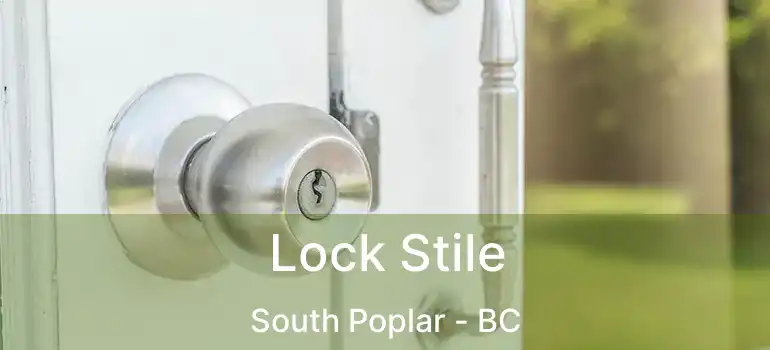  Lock Stile South Poplar - BC