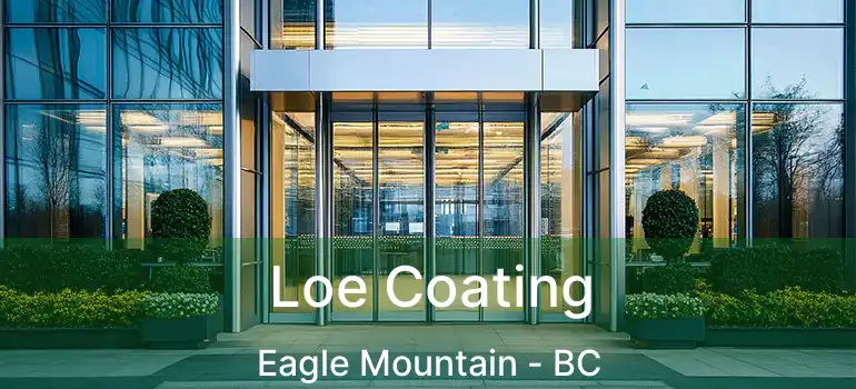  Loe Coating Eagle Mountain - BC