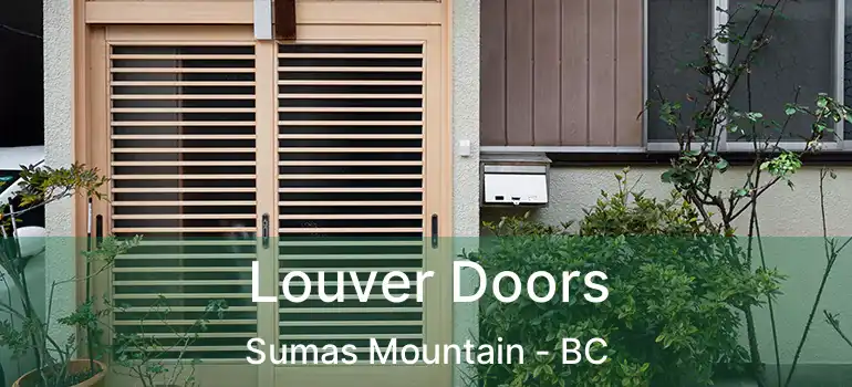  Louver Doors Sumas Mountain - BC