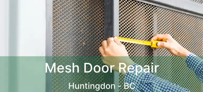  Mesh Door Repair Huntingdon - BC