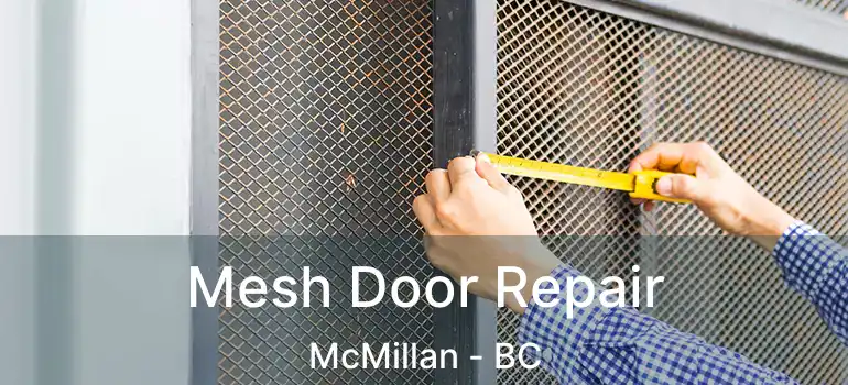  Mesh Door Repair McMillan - BC
