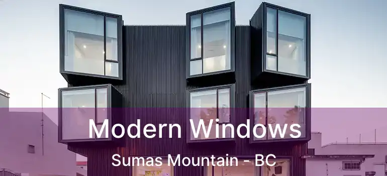  Modern Windows Sumas Mountain - BC