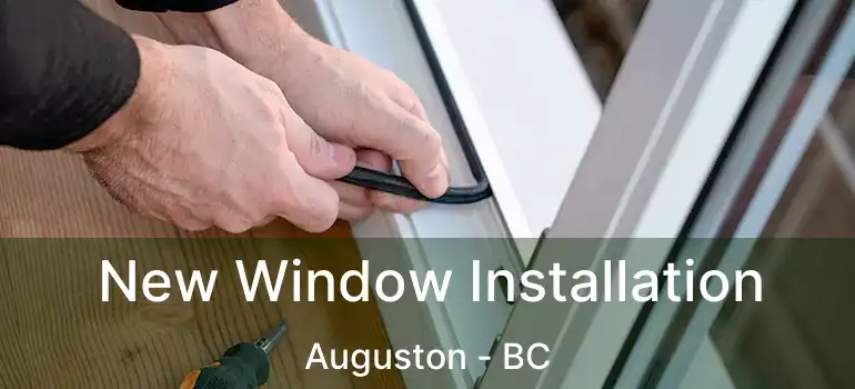  New Window Installation Auguston - BC