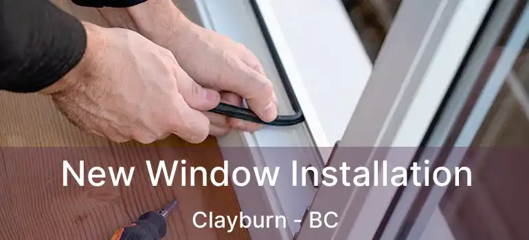  New Window Installation Clayburn - BC