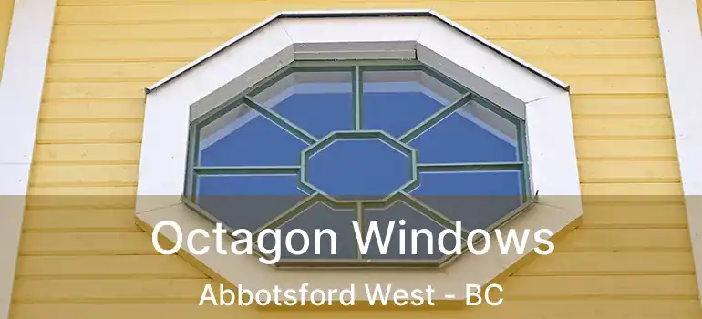  Octagon Windows Abbotsford West - BC
