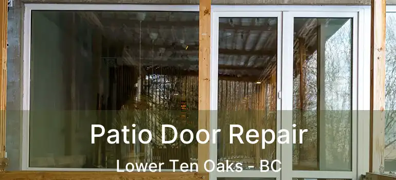  Patio Door Repair Lower Ten Oaks - BC