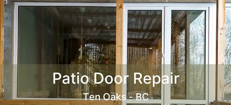  Patio Door Repair Ten Oaks - BC