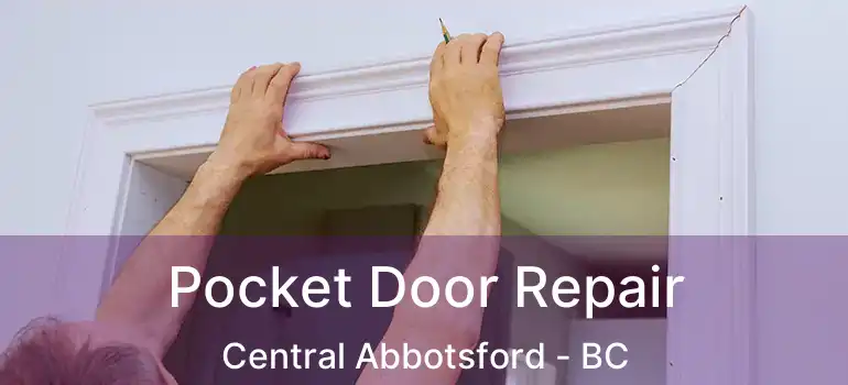  Pocket Door Repair Central Abbotsford - BC