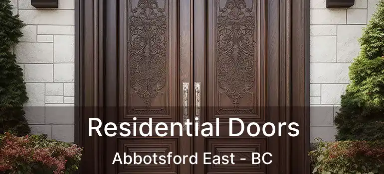  Residential Doors Abbotsford East - BC
