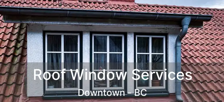  Roof Window Services Downtown - BC
