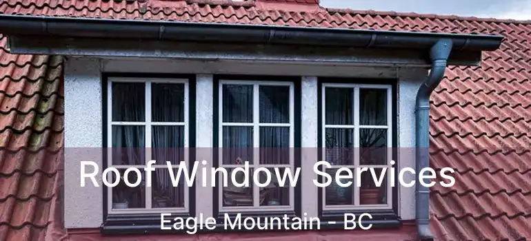  Roof Window Services Eagle Mountain - BC
