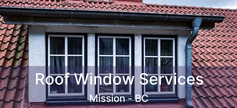  Roof Window Services Mission - BC