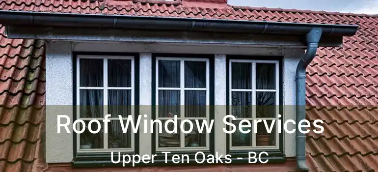  Roof Window Services Upper Ten Oaks - BC