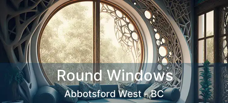  Round Windows Abbotsford West - BC