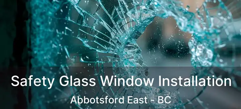  Safety Glass Window Installation Abbotsford East - BC