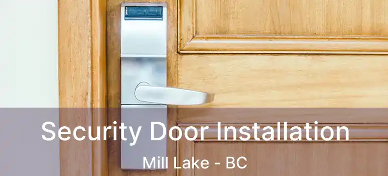  Security Door Installation Mill Lake - BC