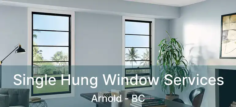  Single Hung Window Services Arnold - BC