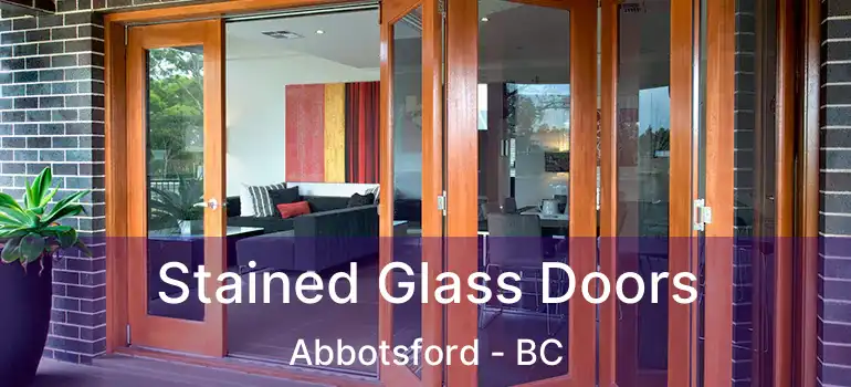  Stained Glass Doors Abbotsford - BC