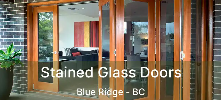  Stained Glass Doors Blue Ridge - BC